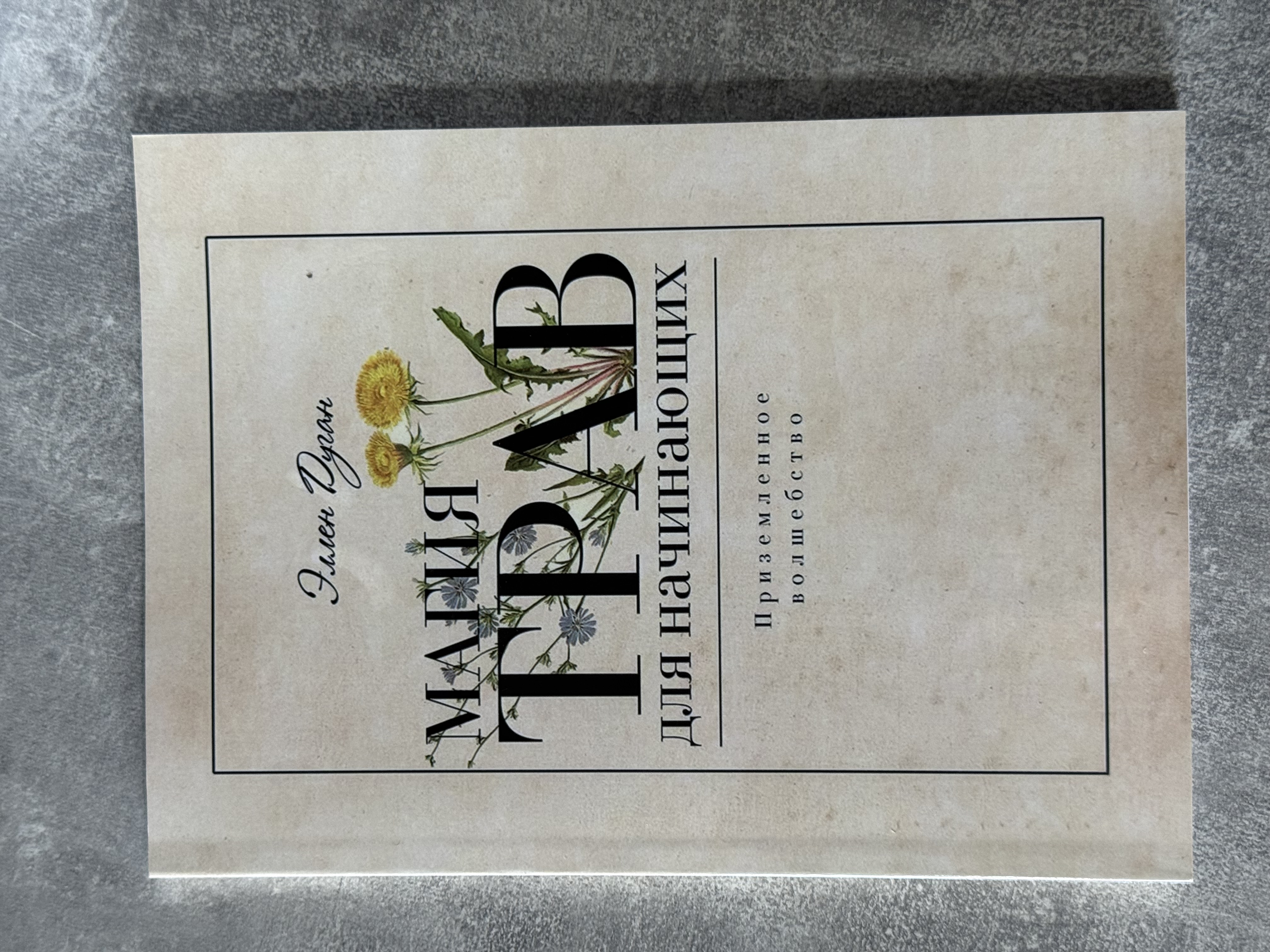 Книга «Магія трав для початківців»