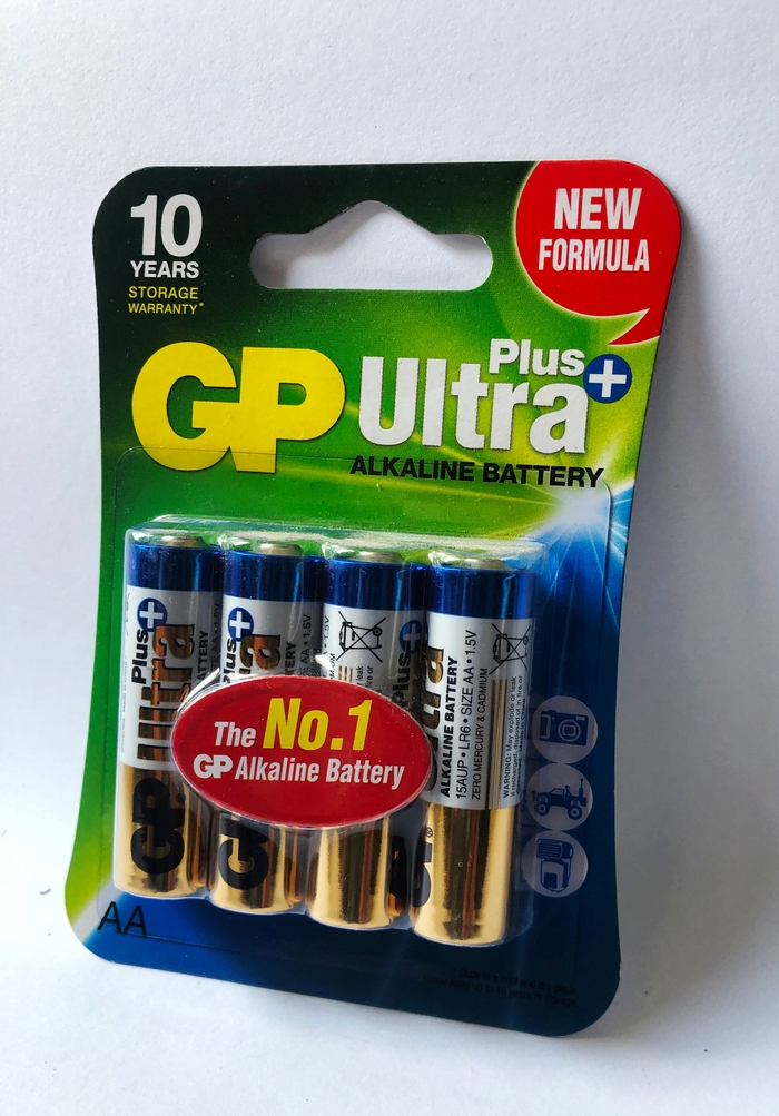 Батарейки GP Ultra Plus AA