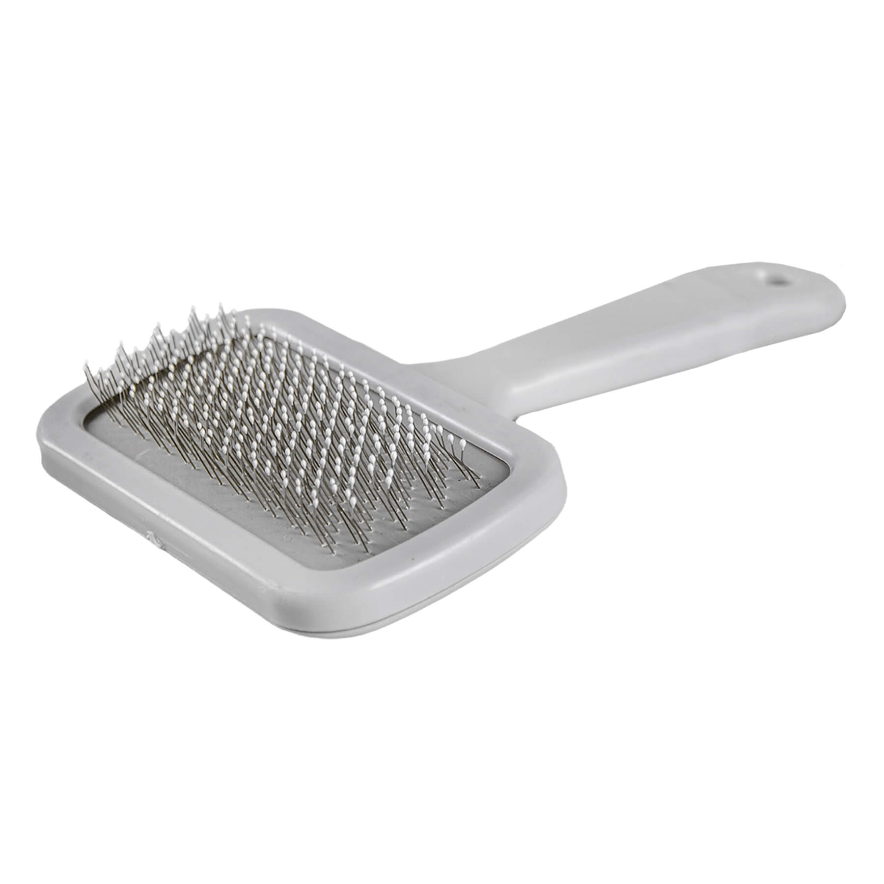 Пуходер пластик з кульками 1-10, 10,5*6 см, ручка 9,5 см