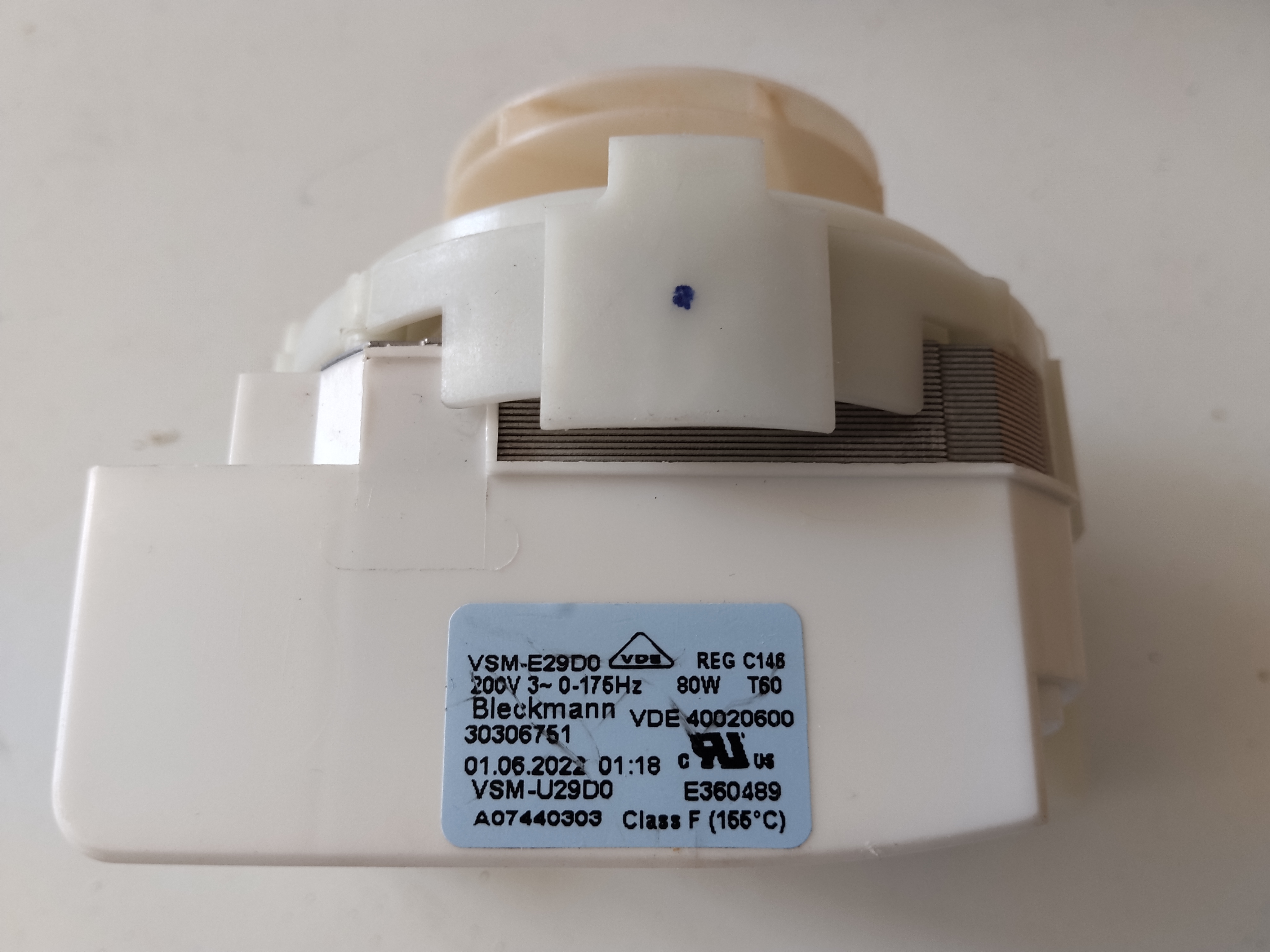 Motor lavavajillas Electrolux AEG VSM-E29D0 bomba circulación INVERTER