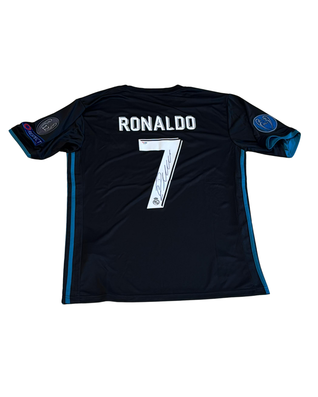 JERSEY CRISTIANO RONALDO SIGNED CERTIFICADO BECKETT
