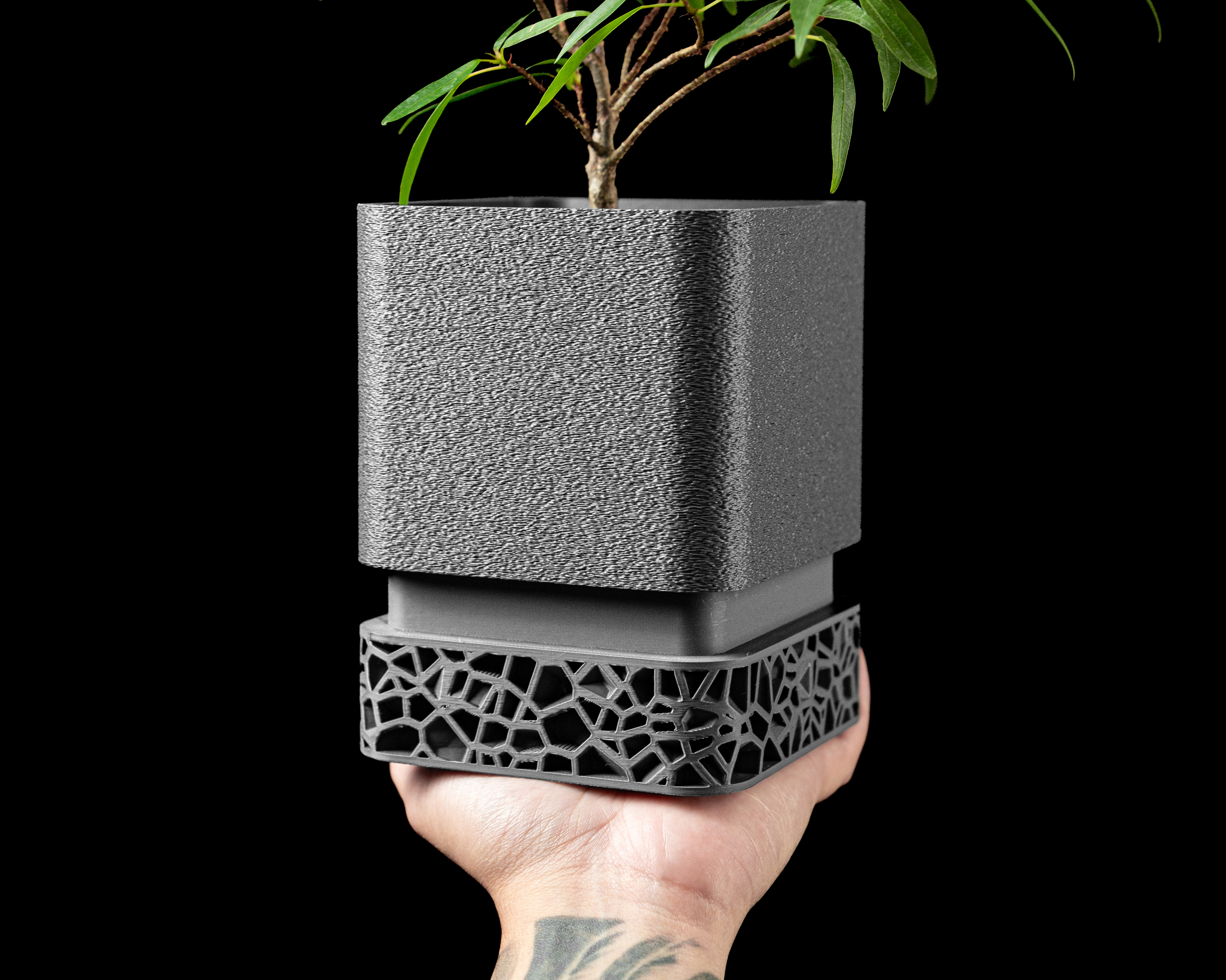 Vori Square Planter Pot – Square 3D Printed Planter