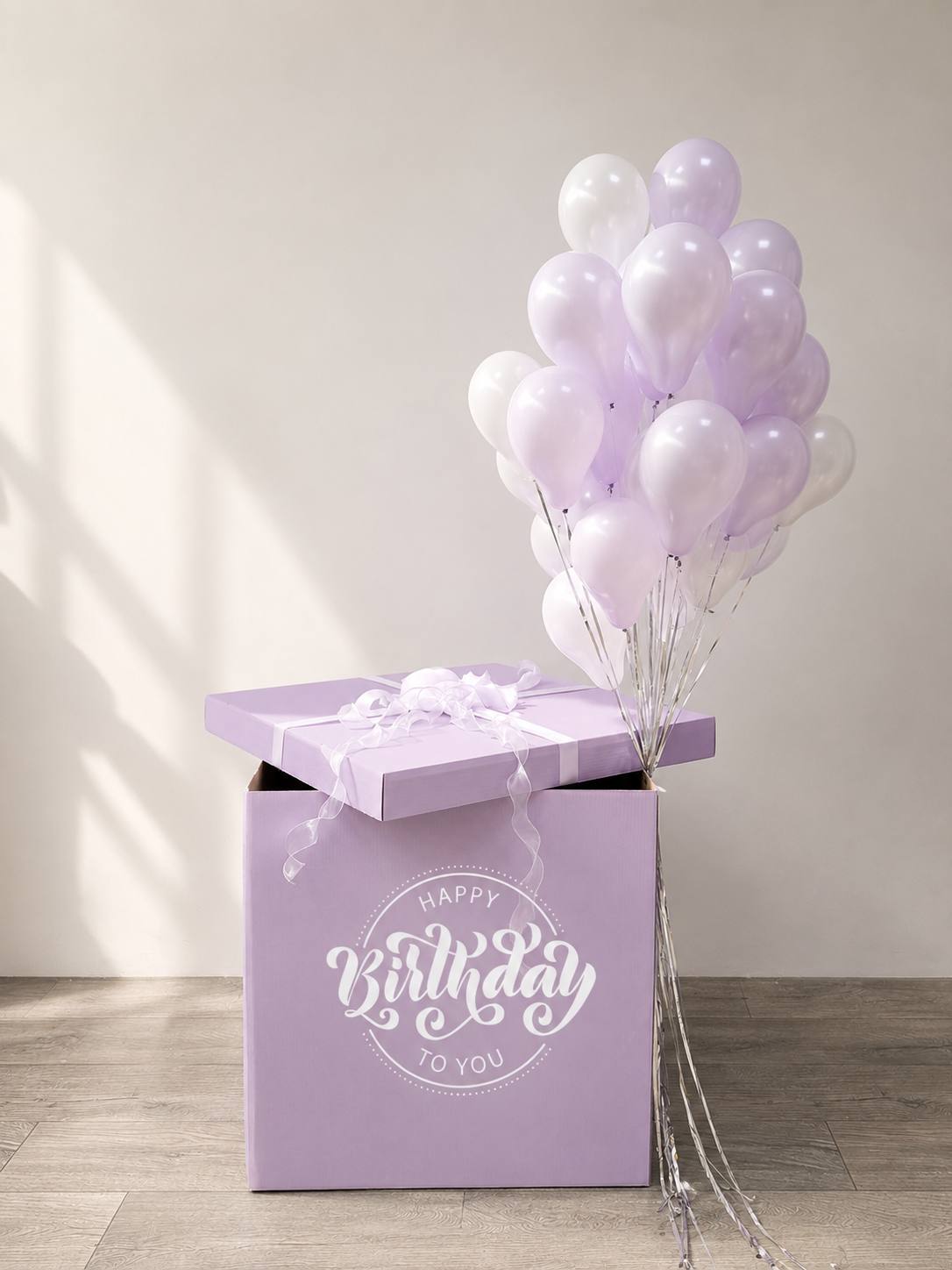 Delight Birthday Balloon Box