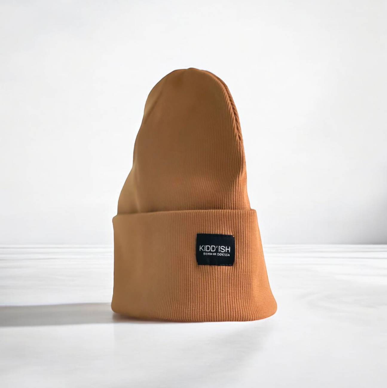 Шапка з підворотом - ірис світл