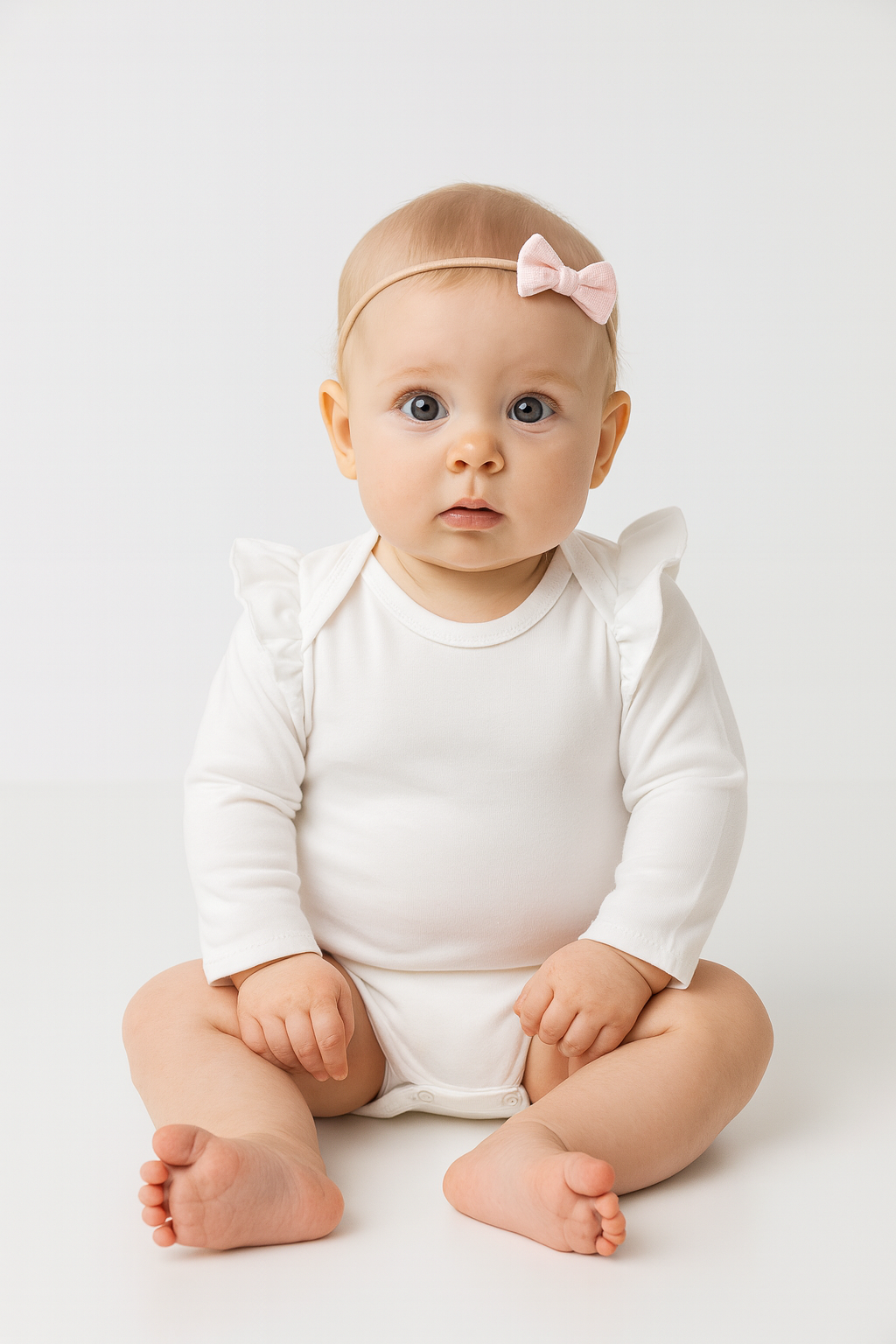 Дитяче боді з крильцями у молочному кольорі