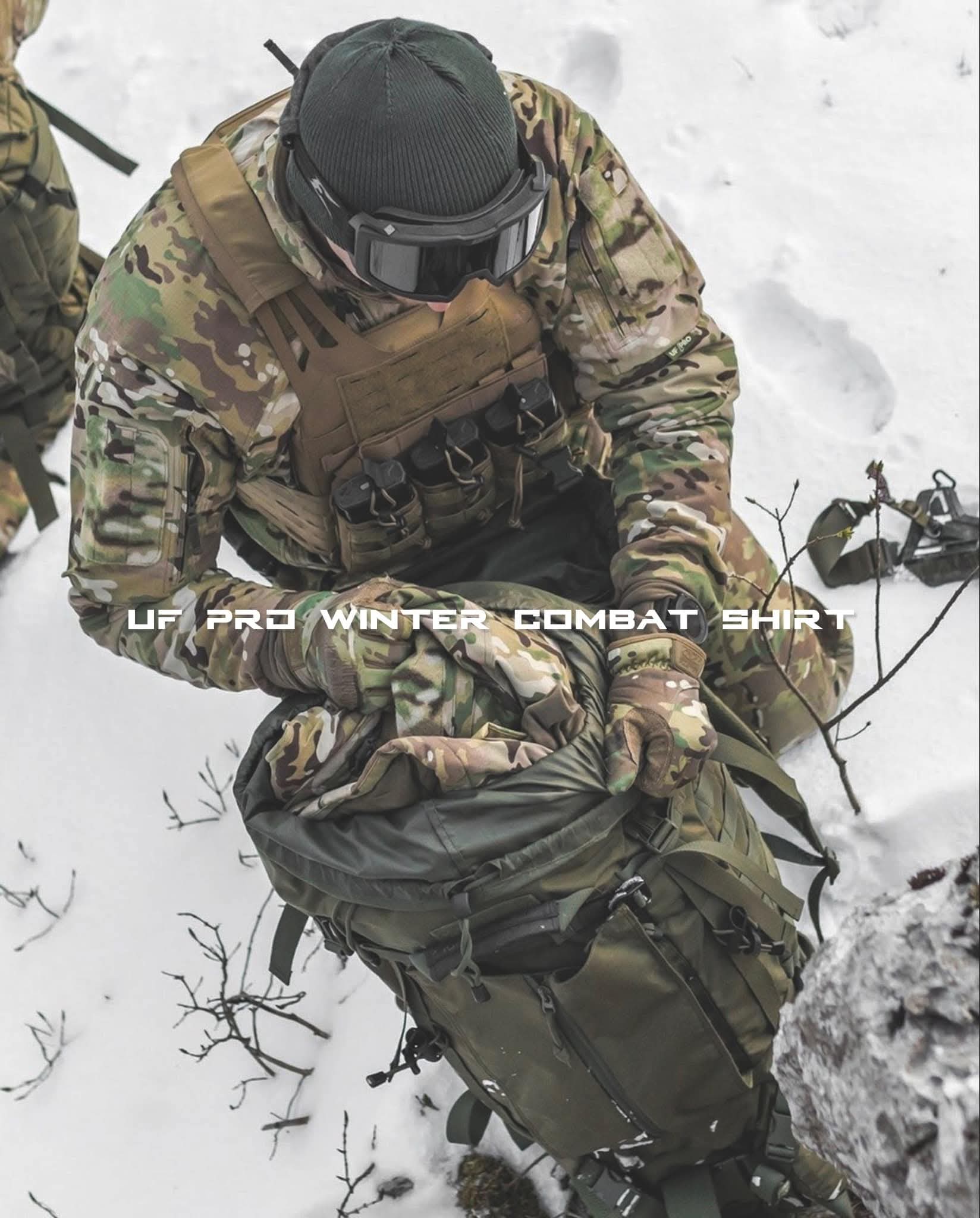 Оригінальна гібридна зимова бойова сорочка "UF PRO ACE GEN. 2 WINTER COMBAT SHIRT MULTICAM" від словенського преміум бренду " UF PRO".