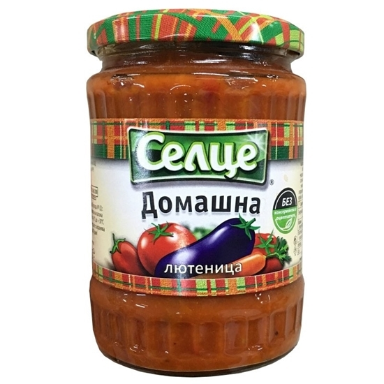 🇧🇬 "Селце" Закуска овощная Лютеница Домашняя, 570 гр.