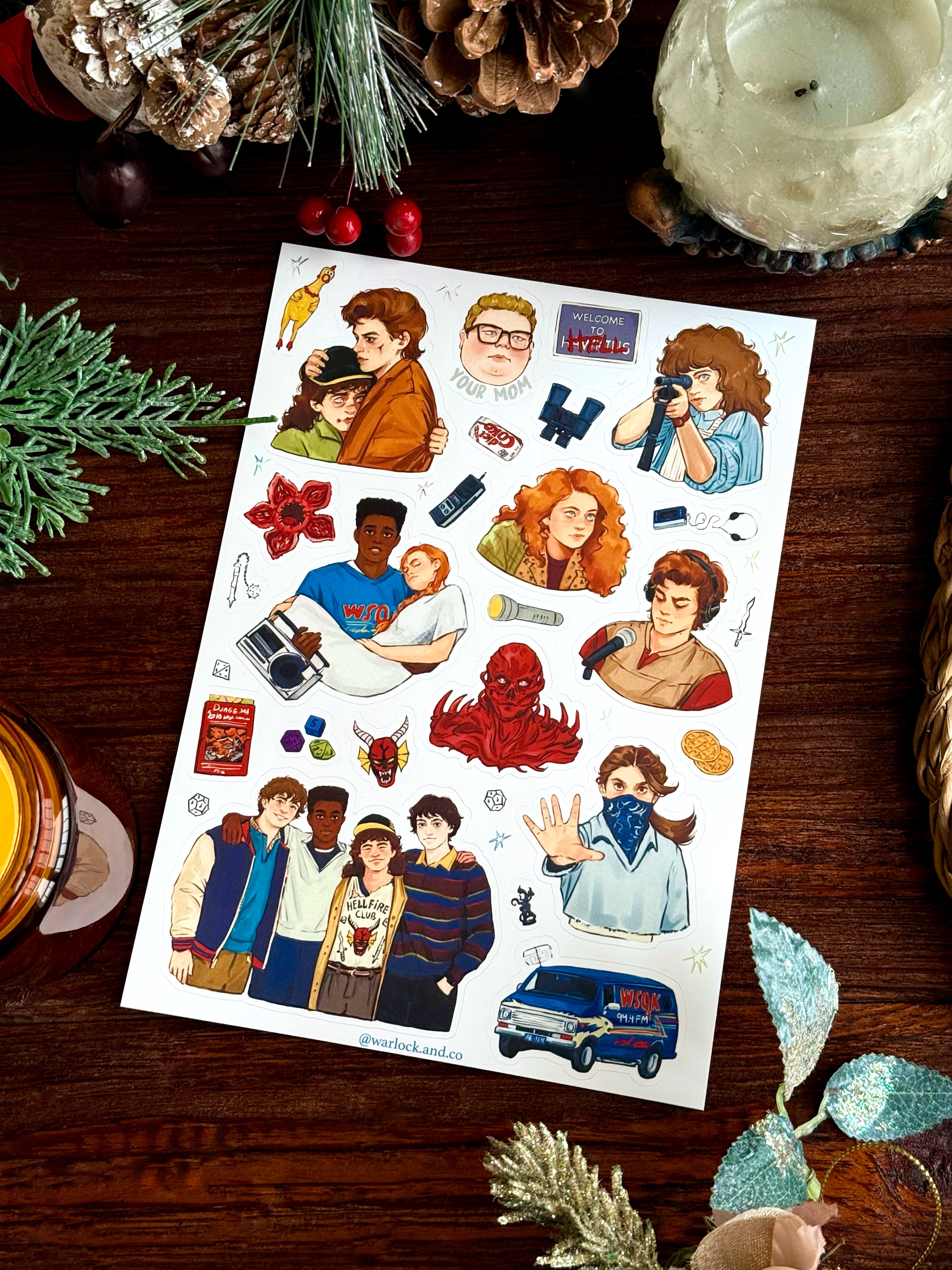 Стікерпак Stranger Things