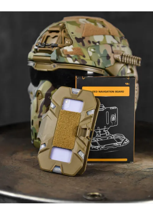 Модульний жорсткий чохол-кріплення для смартфону "ACM MOLLE Folding Navigation Board" від бренду "ACM GEAR".