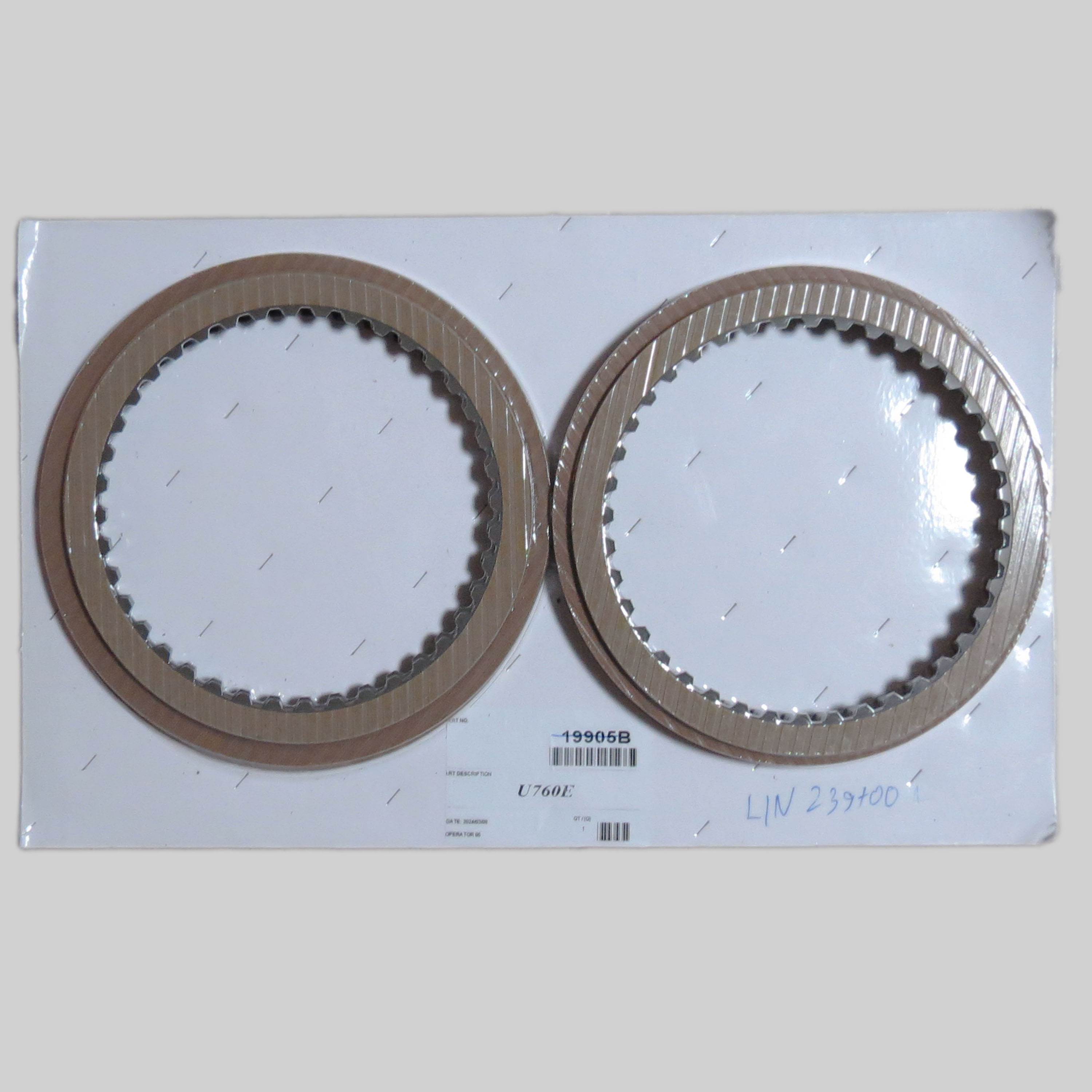 Комплект фрикційних дисків U760E