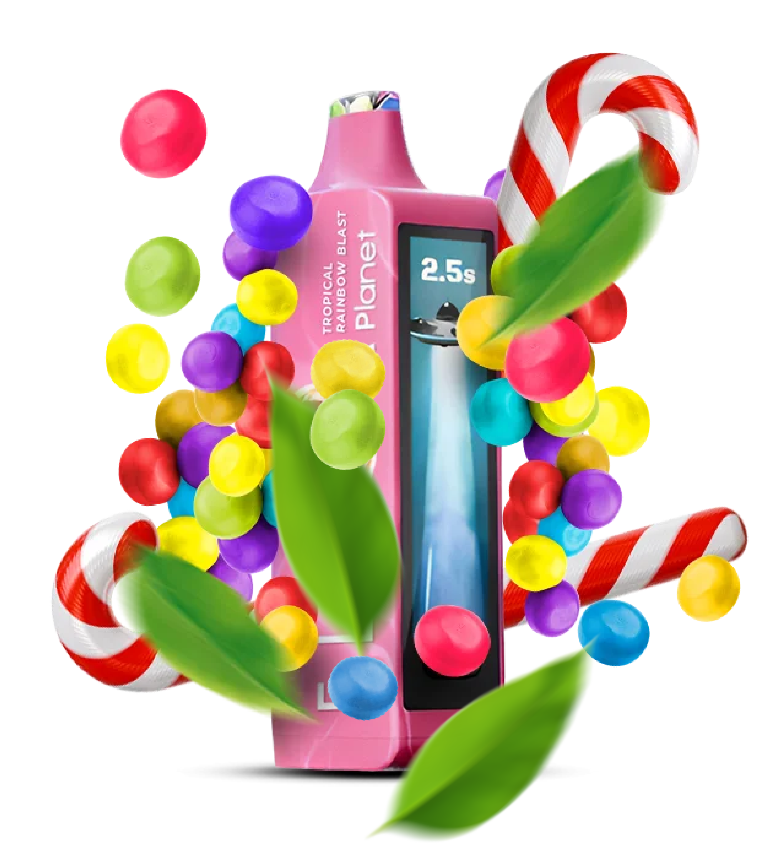 Elf Bar PLANET 25000 Tropical Rainbow Blast (Тропічна Фруктова Феєрія)