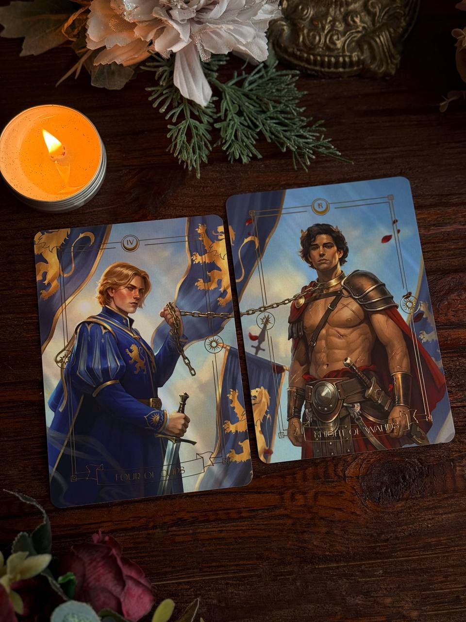 Карта таро Knight of Wands