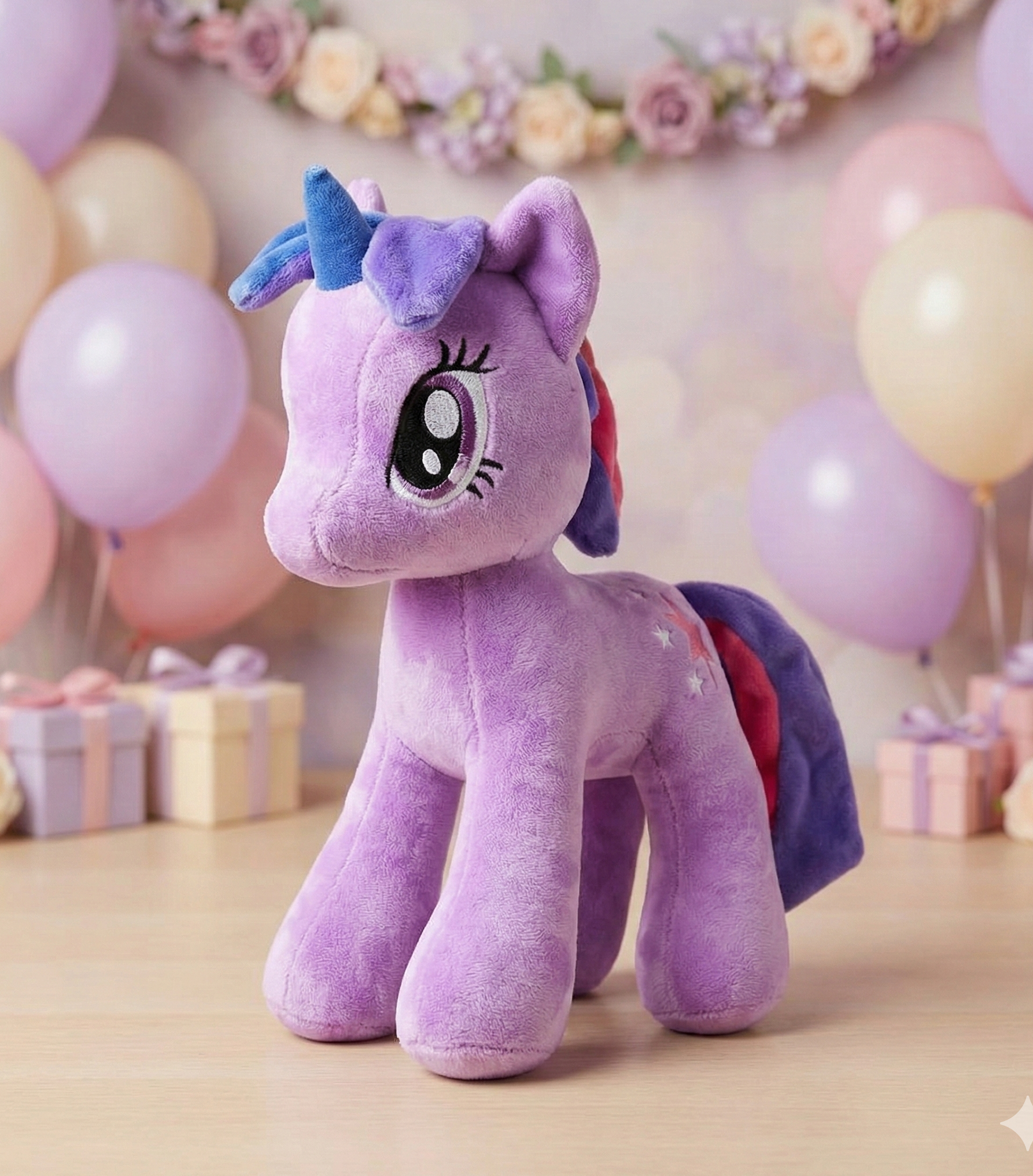 Велика м'яка іграшка My Little Pony Сутінкова Іскорка 25/40 см