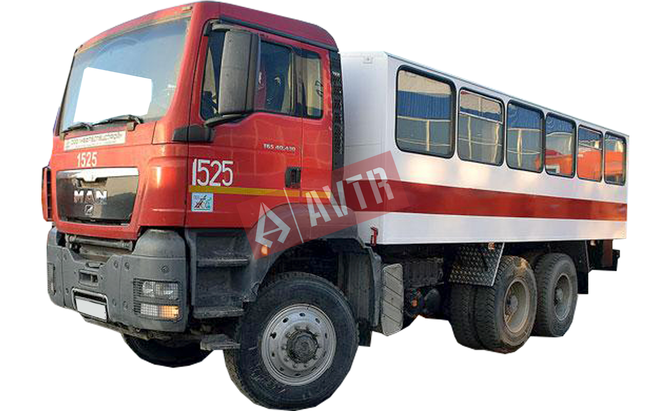 Вахтовий автобус AVTR-AB63M6430 на шасі MAN TGS 40.430