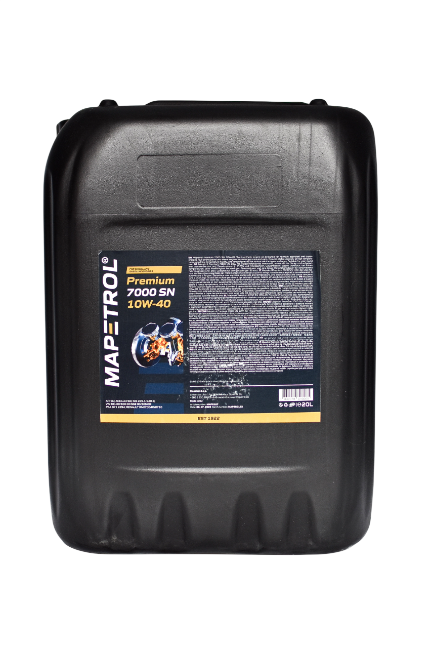 Олива моторна MAPETROL PREMIUM 7000 SN 10W-40 20L