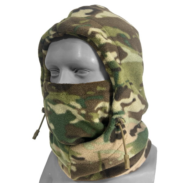 Універсальна флісова маска для дуже холодної погоди "FMECW ПРОВОКАТОР MULTICAM" від українського бренду "A.T.A.K.A".