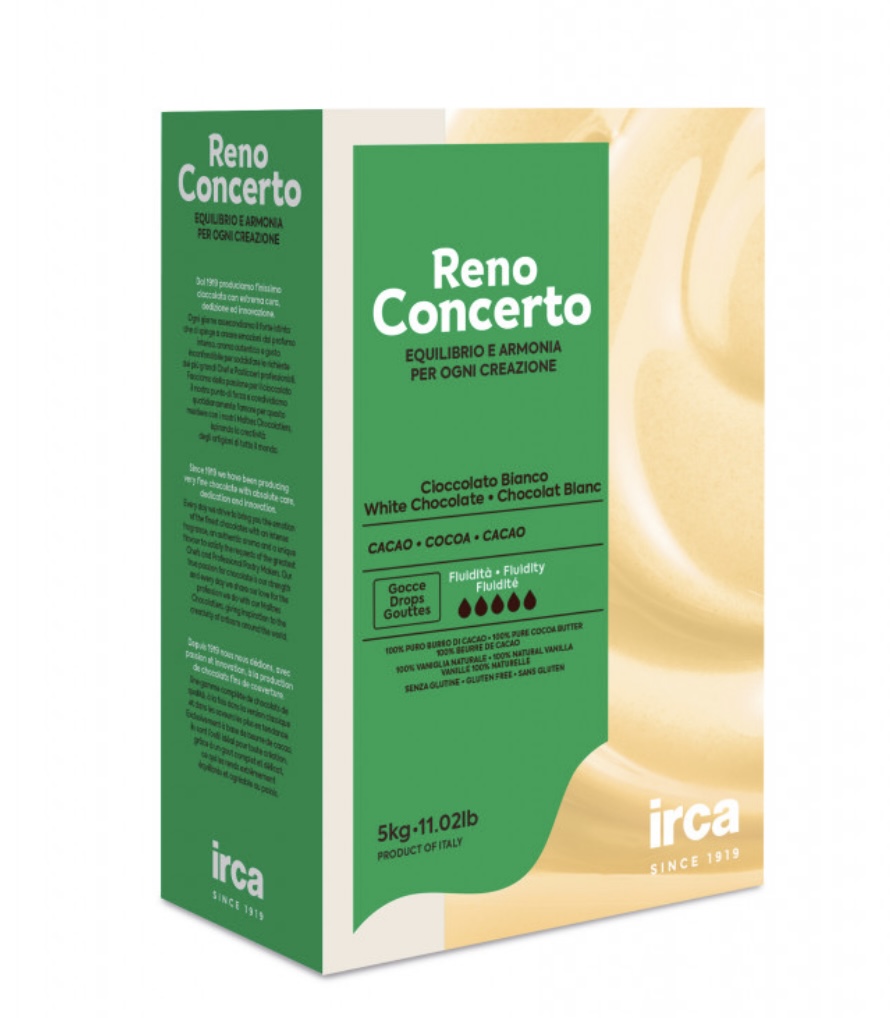 Шоколад білий 31% Reno Італія (1кг)