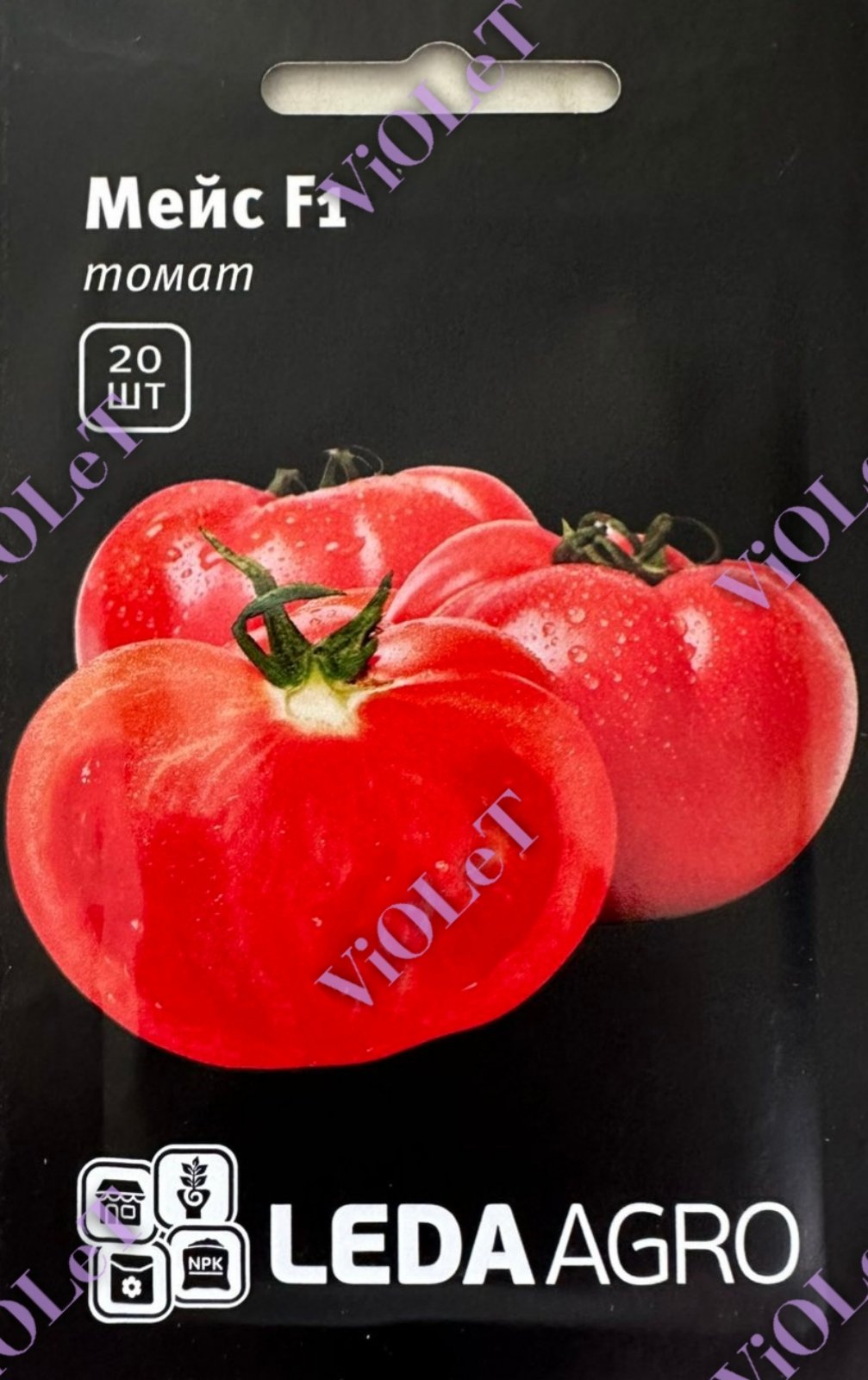 Томат Мейс F1, крупноплідний детермінантний, 20 шт.  Leda Agro