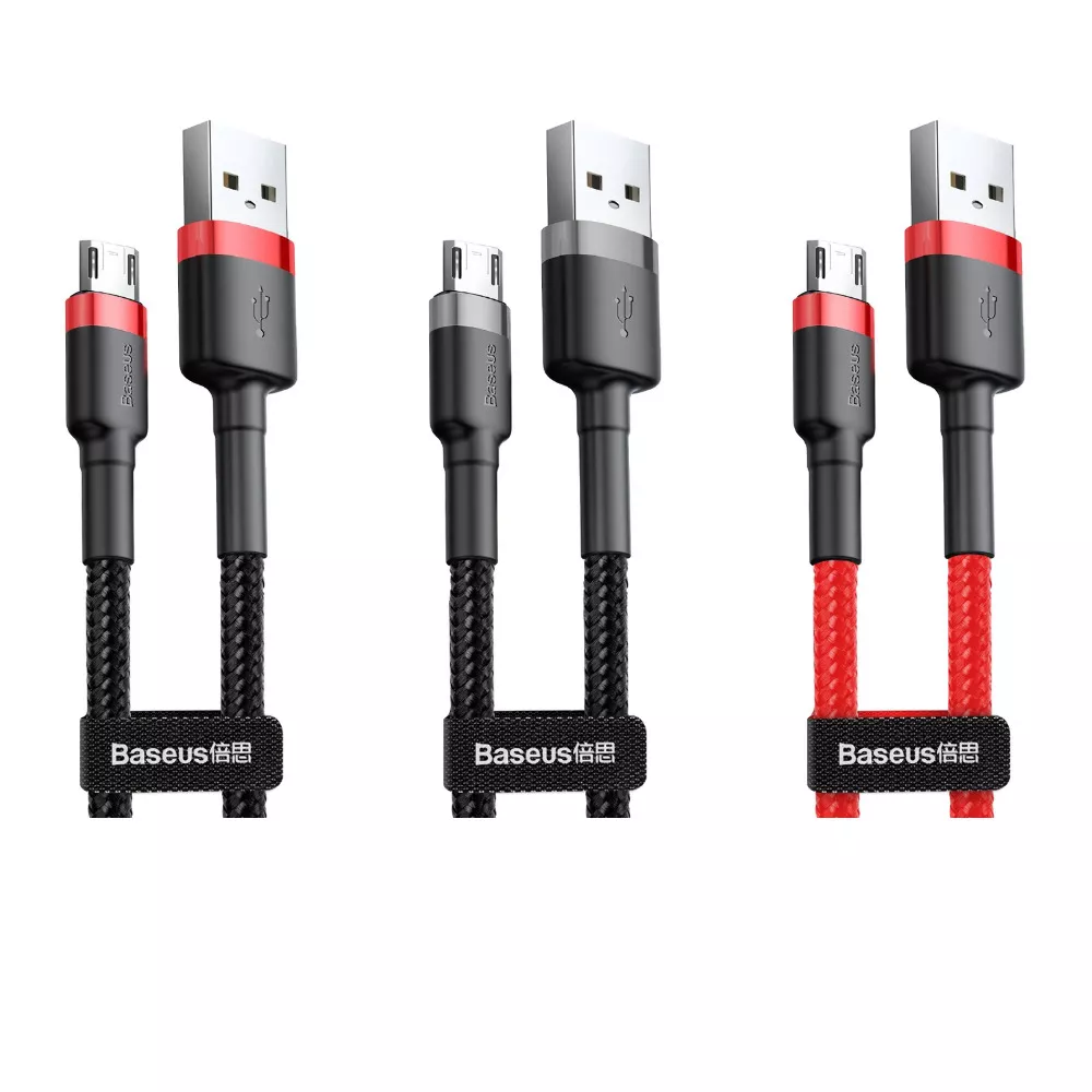 Кабель Baseus Cafule Micro USB 2.4A (1m)