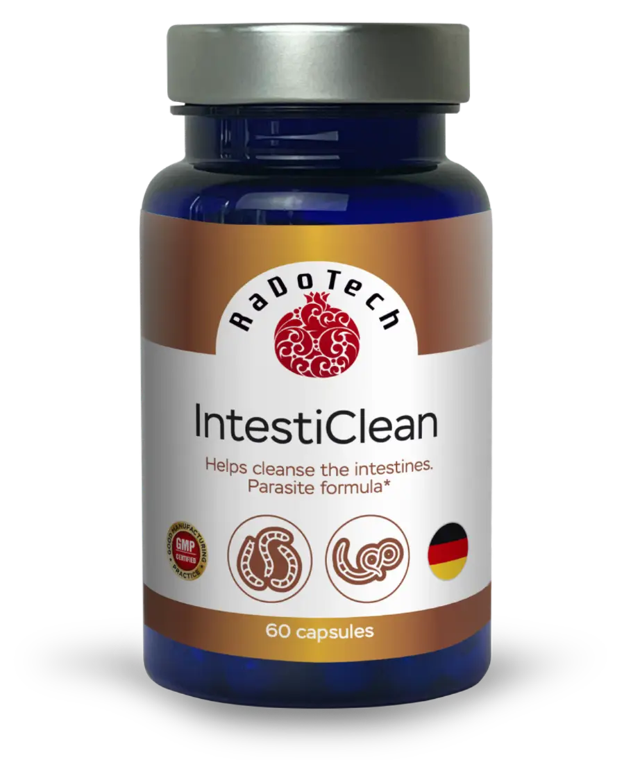 Intesti Clean - сприяє позбавленню і профілактиці від паразитів.