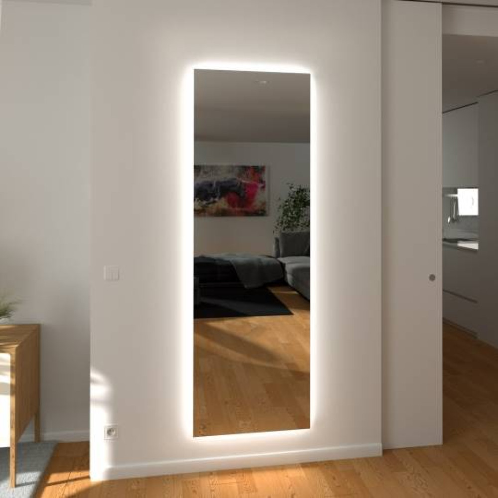 Дзеркало з LED підсвіткою "Aina long"