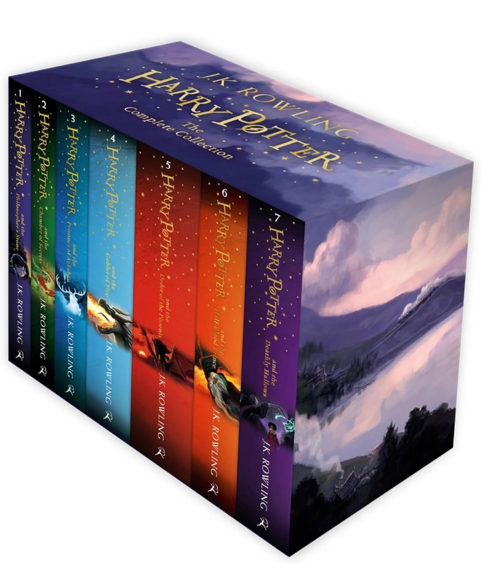 Harry Potter collection book box J.K. Rowling