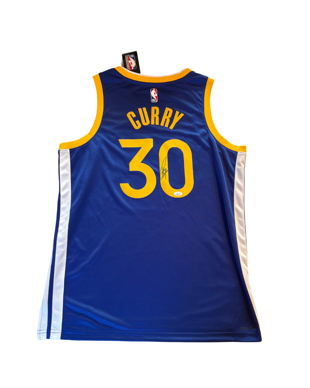 JERSEY STEPH CURRY SIGNED CERTIFICADO JSA
