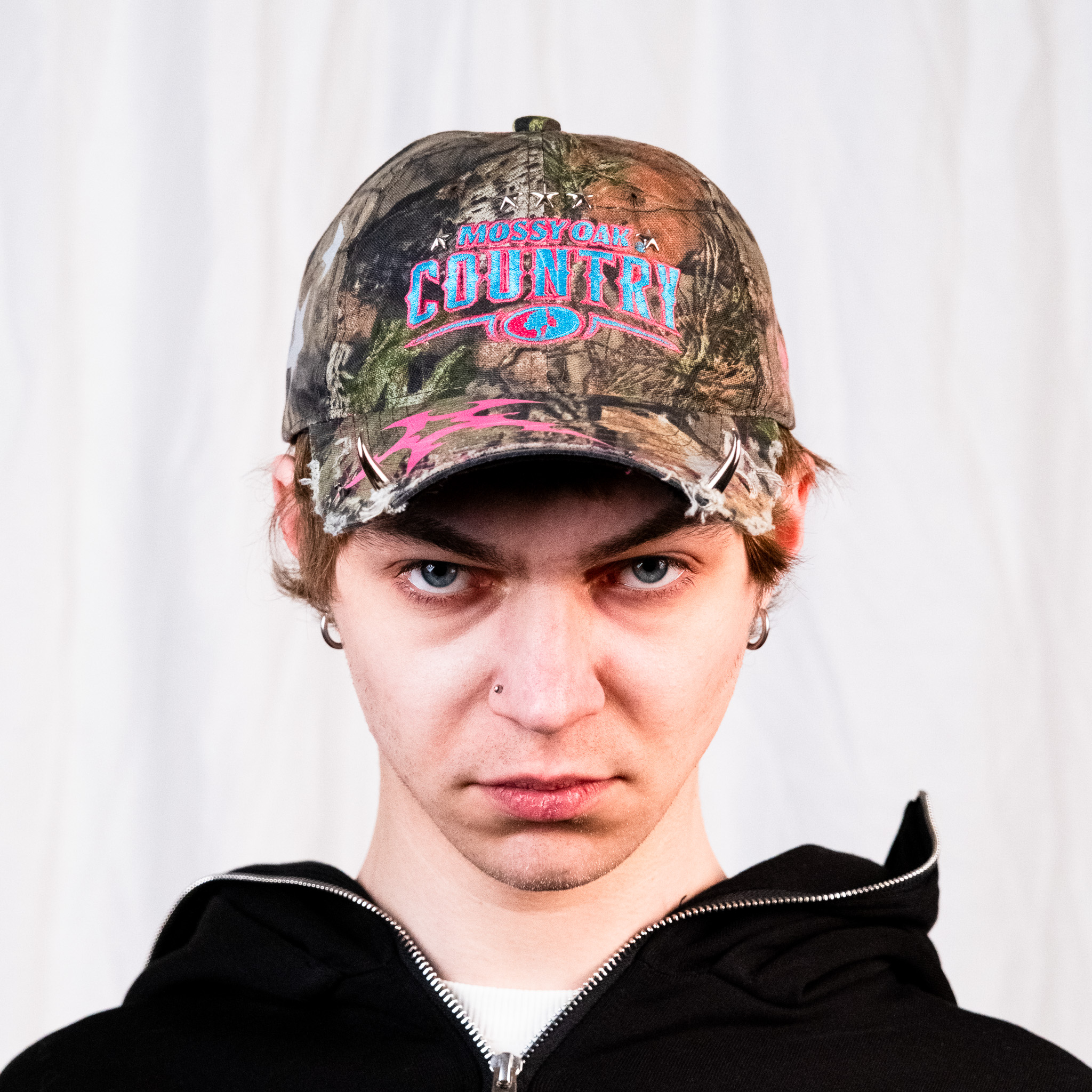 Кепка Mossy Oak Reflective Stars Pierced Cap
