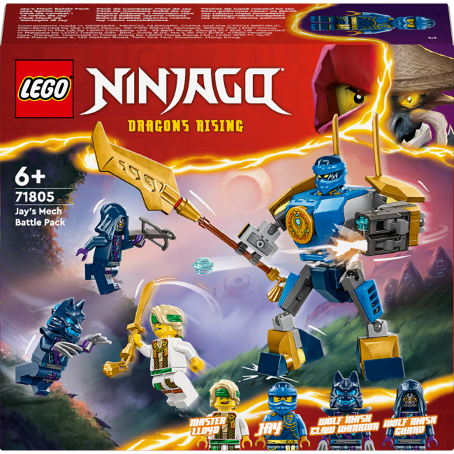 Конструктор LEGO NINJAGO Бойовий набір робота Джея (71805)