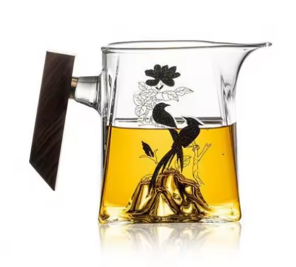 Квадратен чахай  340 мл