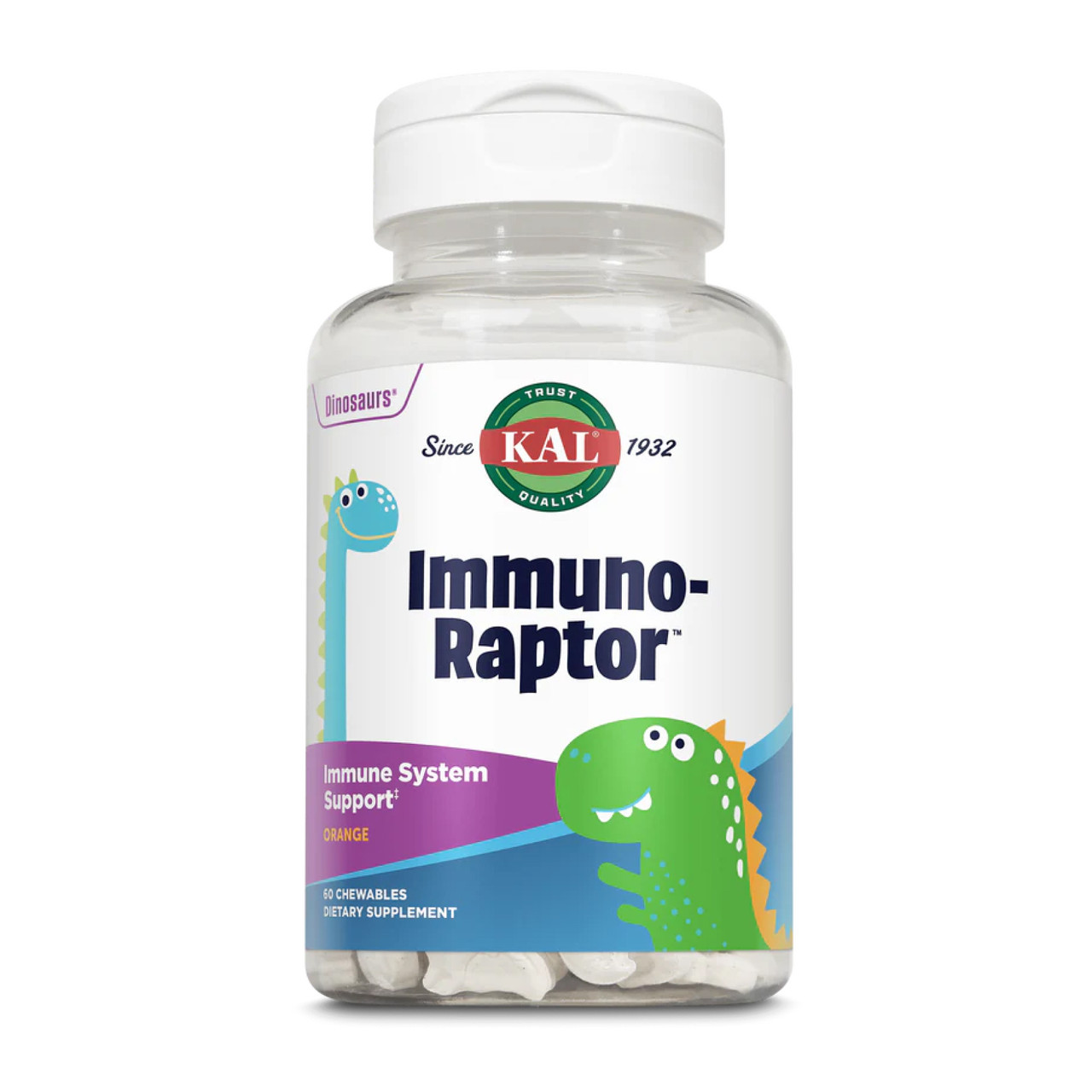 Дитячий комплекс для імунітету, Immuno-Raptor - 60 chewable Orange