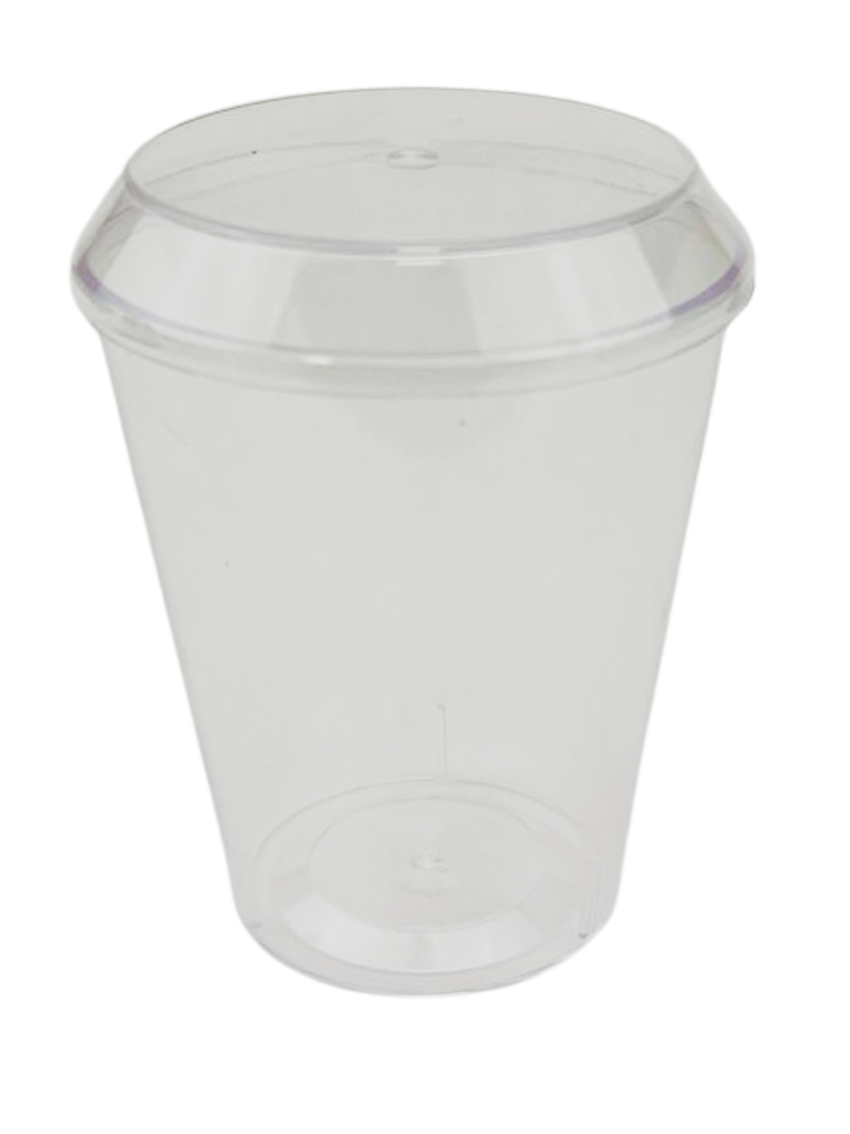Склянка "конус" з кришкою 175мл, упаковка 20шт