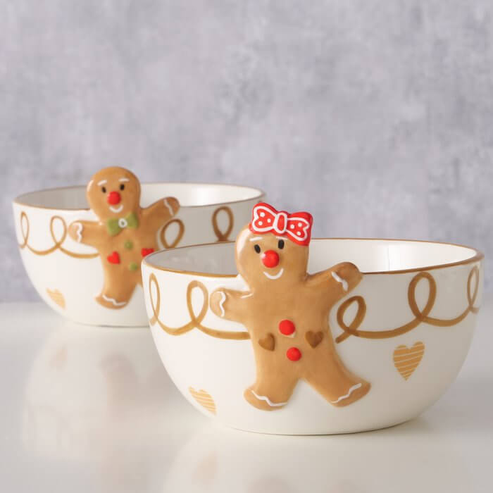 Миска для пластівців Імбирний пряник, 2 дизайни
