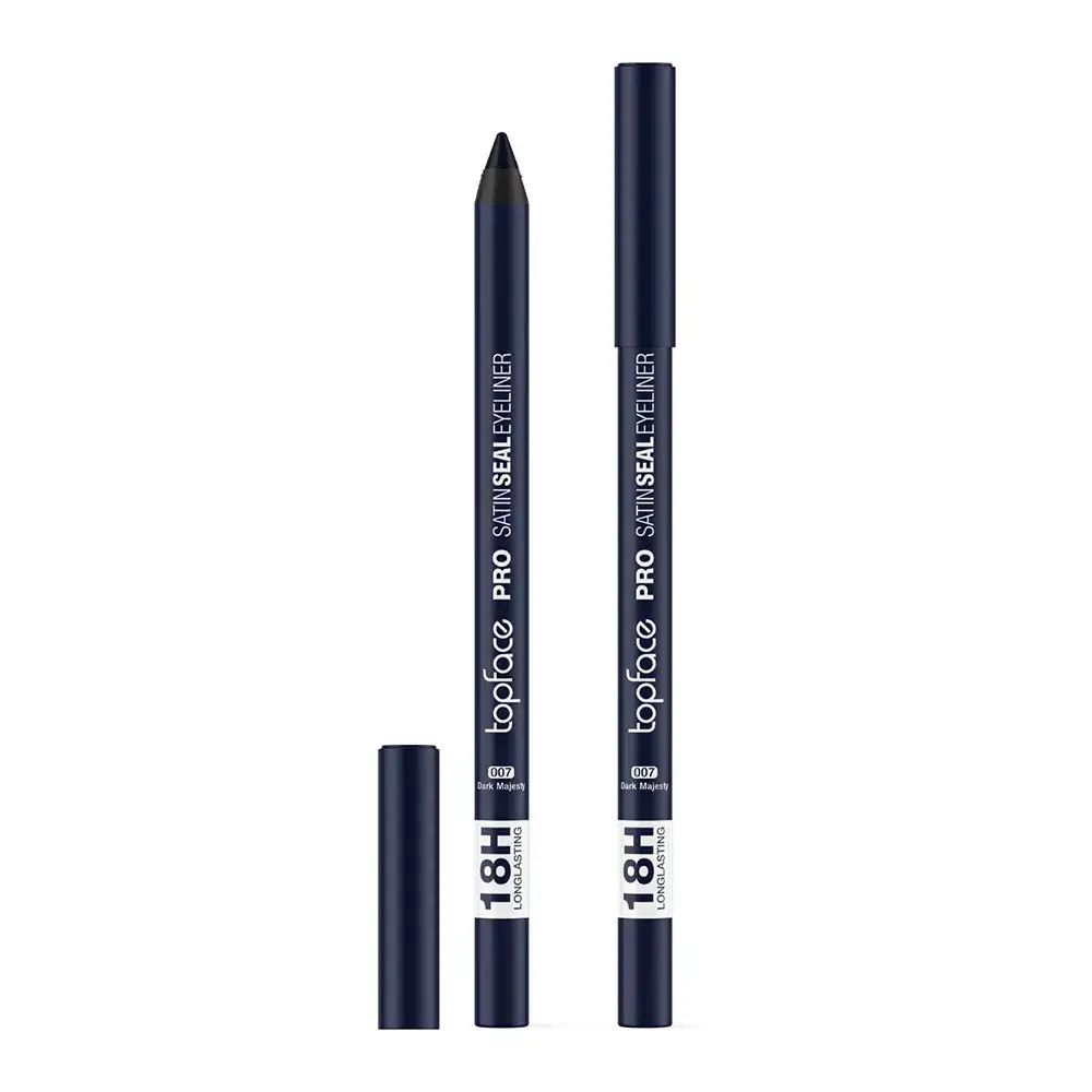 Олівець для очей Topface PRO Satin Seal Eyeliner РТ623 - 007 Dark Majesty — темно-синій матовий