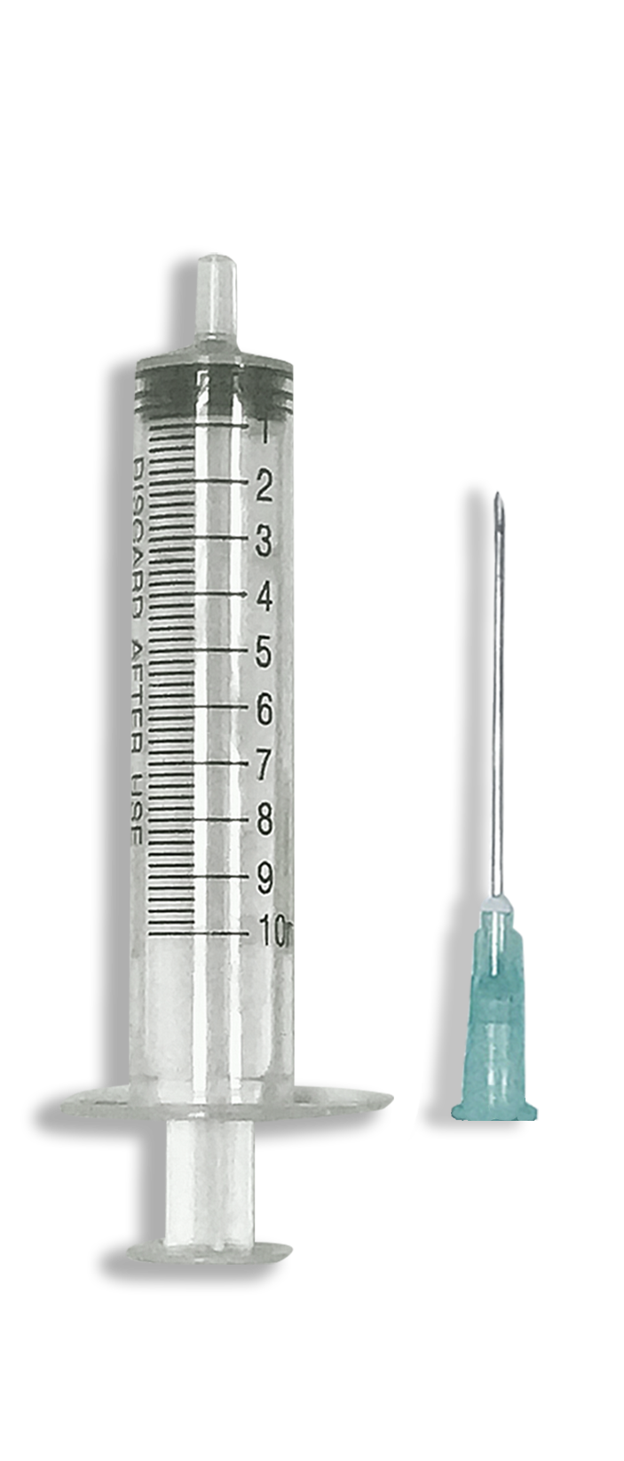 Шприц 3-х компонентний одноразовий стерильний 10 мл Luer Slip з голкою 21G (0.8 x 38 mm)