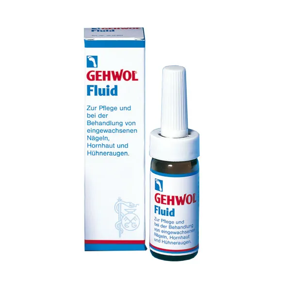 Gehwol Fluid для усунення натоптишів та пом'якшення шкіри стоп - 15 мл