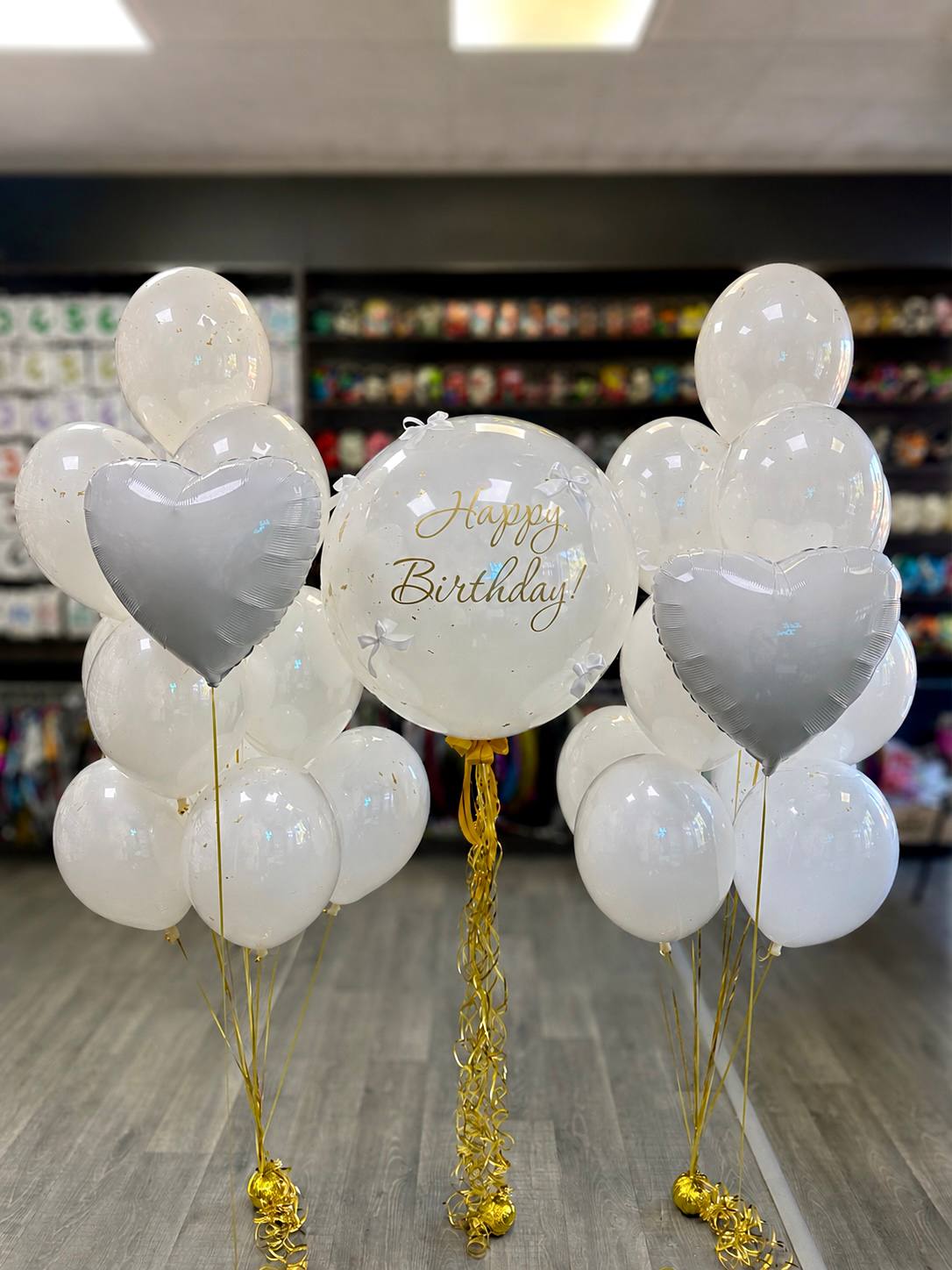 Elegant Birthday Balloon Set