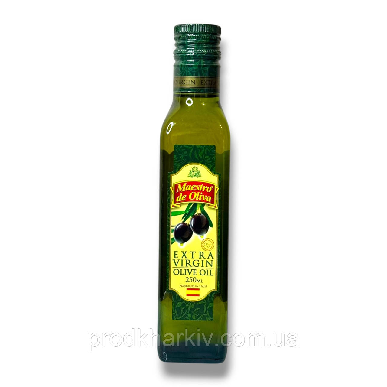 Оливкова олія Maestro de Oliva Extra Virgin, 0.250 мл (скло)