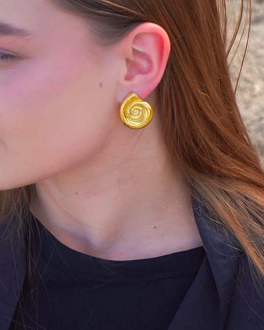Сережки Shell