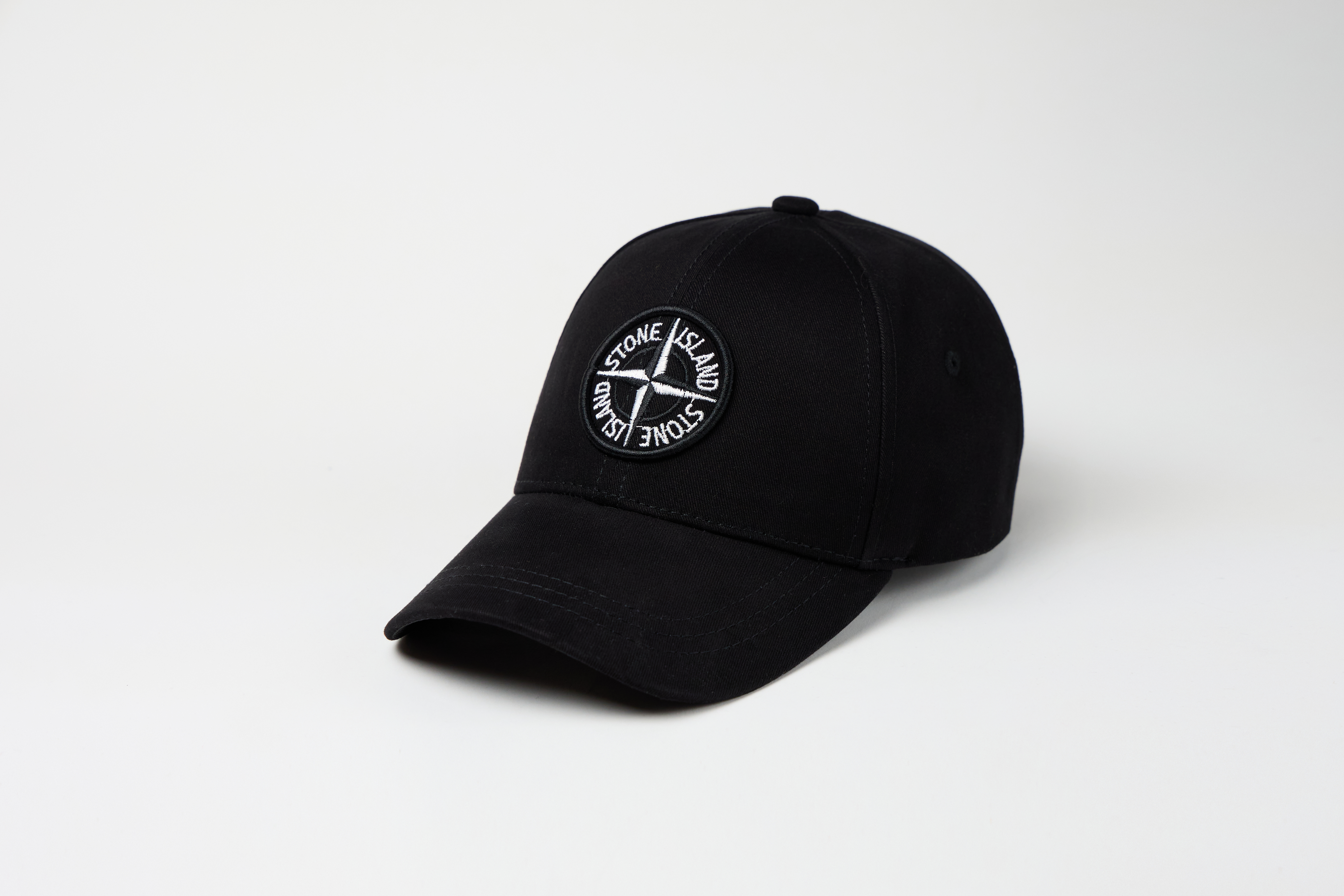 Бейсболка Вишивка Біла Лого Стоун Айленд - Stone Island Копія