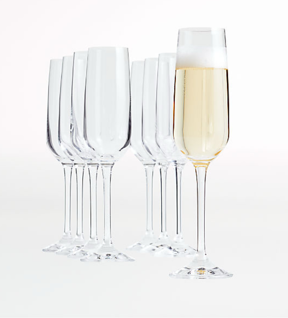 Nattie Champagne Glass 7-Oz