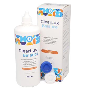 РОЗЧИН ДЛЯ КОНТАКТНИХ ЛІНЗ ESOFORM CLEARLUX BALANCE