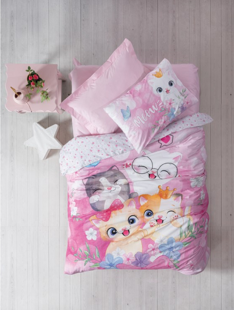 Дитяча постільна білизна Missi Cotton Box 160×220 см — полуторний комплект