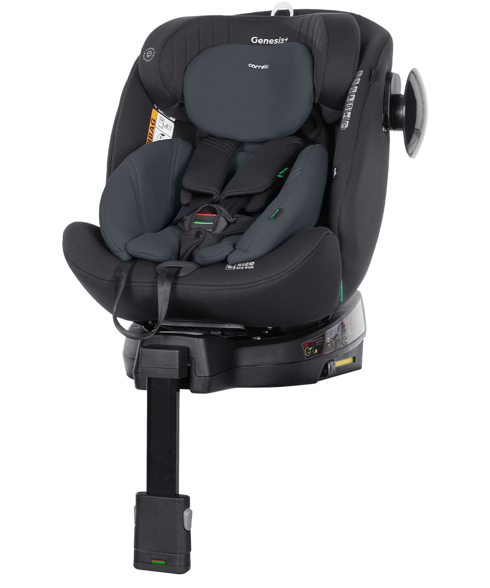 Автокрісло CARRELLO Genesis+ CRL-12807 від 40 до 150 см 0+1+2+3 ISOFIX Magnet Grey