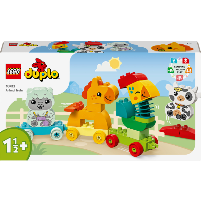 Конструктор LEGO DUPLO My First Потяг тваринок (10412)