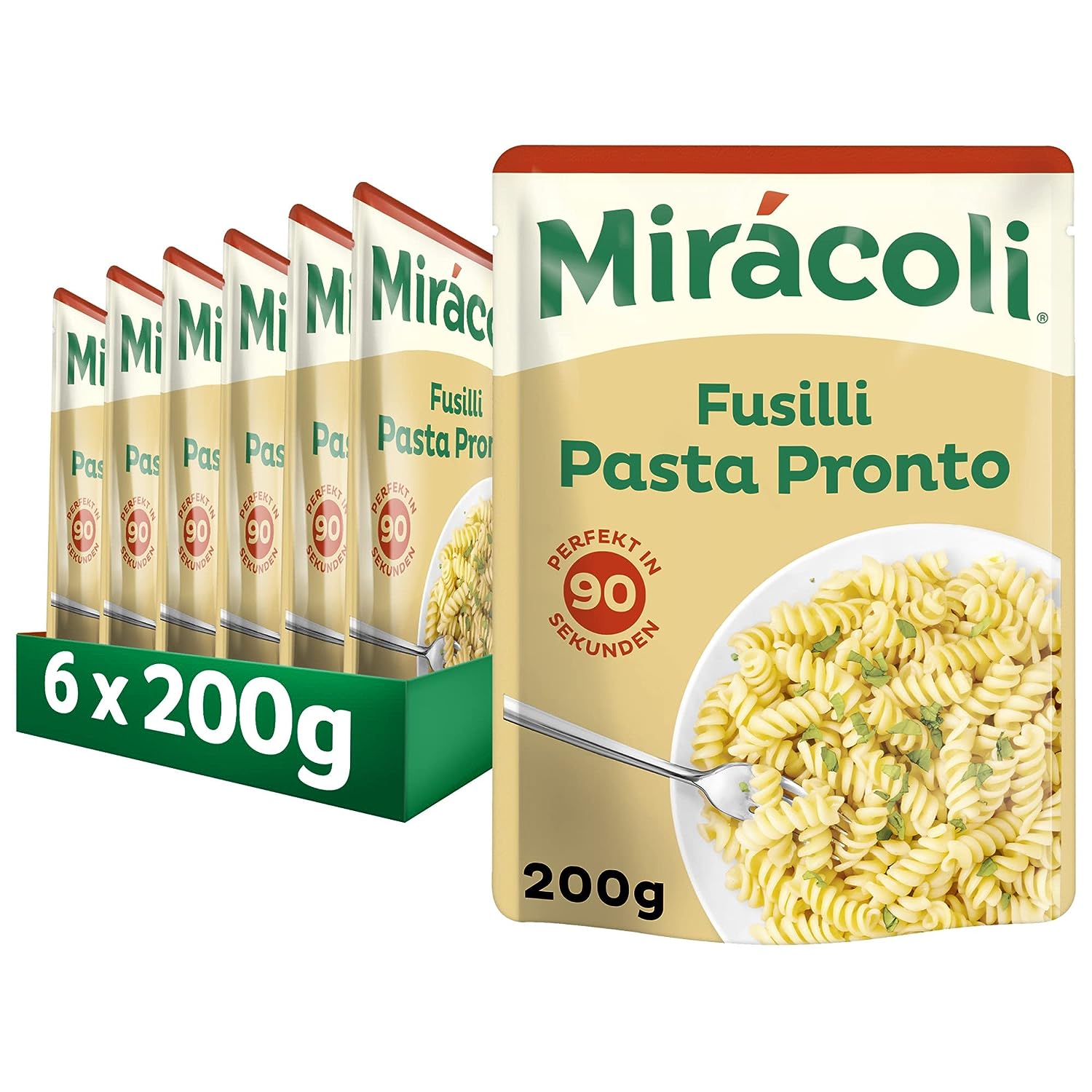 Mirácoli Pronto Fusilli Паста 200 г 1 шт