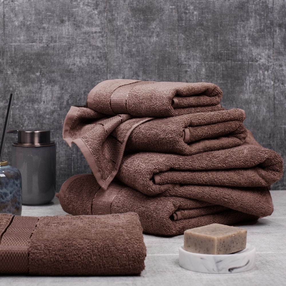 Рушник махровий 100% бавовна Шоколад