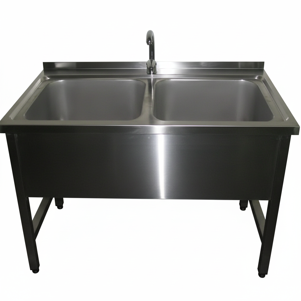 Мийка виробнича із нержавіючої сталі