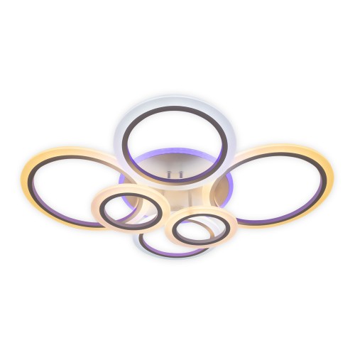 Світлодіодна люстра з пультом Ardero AL6166ARD 75W VIVID коло