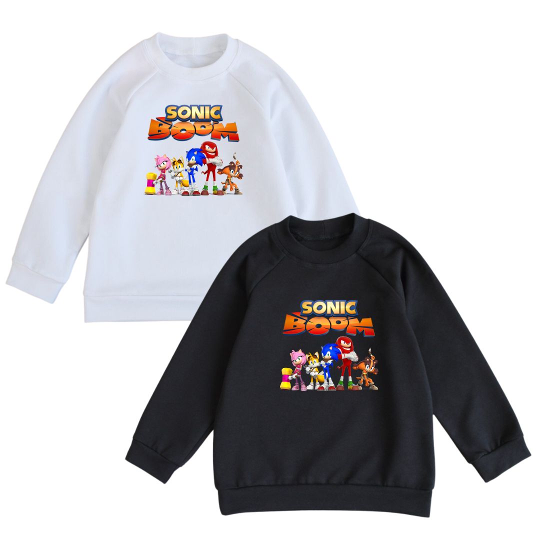 Світшот дитячий з принтом Sonic Сонік